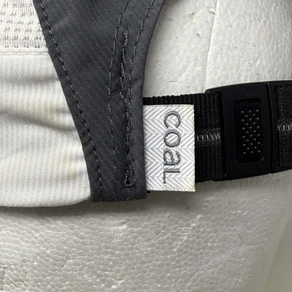 Coal Headwear Neon Yellow Black White Mesh Running Cap Hat - Picture 6 of 10